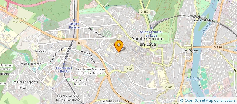 localisation de l'entreprise MADAME ELISABETH MADON à SAINT-GERMAIN-EN-LAYE