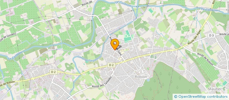 localisation de l'entreprise MADAME ELISABETH MAGRE  ROBION