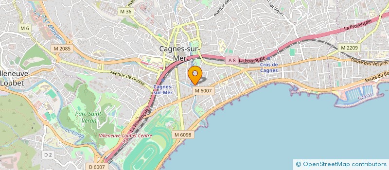 localisation de l'entreprise MADAME ELISABETH MALTESE  CAGNES SUR MER