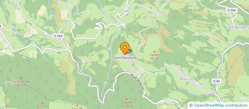 localisation de l'entreprise MADAME ELISABETH MAMMOLITI  GERMS SUR L'OUSSOUET