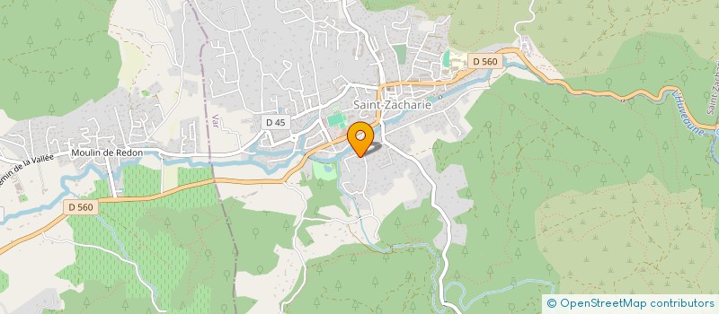 localisation de l'entreprise MADAME ELISABETH MARCOZZI  SAINT-ZACHARIE