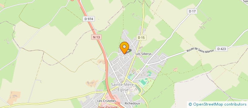 localisation de l'entreprise MADAME ELISABETH MARES à CARENTAN-LES-MARAIS