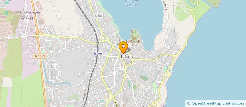 localisation de l'entreprise MADAME ELISABETH MARIANI  ISTRES