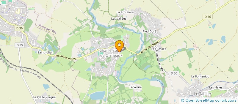 localisation de l'entreprise MADAME ELISABETH-MARIE ROUSTAN DE PERON à RIVES DE L'YON