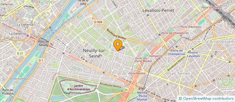 localisation de l'entreprise MADAME ELISABETH MARIETTE à NEUILLY-SUR-SEINE