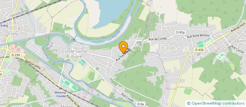 localisation de l'entreprise MADAME ELISABETH MARMOUGET  CONDE-SAINTE-LIBIAIRE