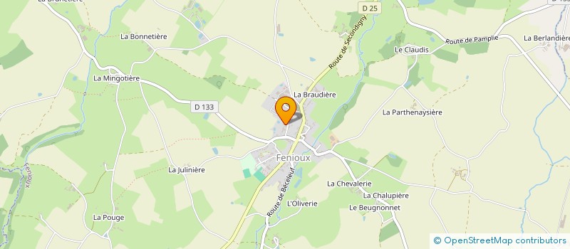 localisation de l'entreprise MADAME ELISABETH MARQUES à FENIOUX