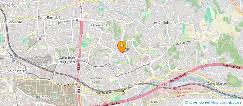 localisation de l'entreprise MADAME ELISABETH MARTIN à MARSEILLE