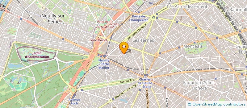 localisation de l'entreprise MADAME ELISABETH MAS  PARIS