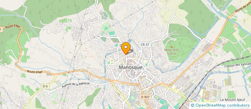localisation de l'entreprise MADAME ELISABETH MASSE à MANOSQUE