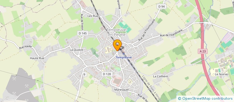 localisation de l'entreprise MADAME ELISABETH MASSON à TEMPLEUVE-EN-PEVELE
