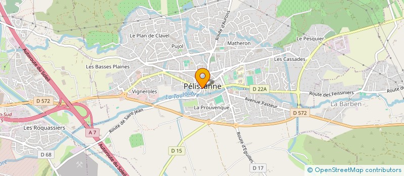 localisation de l'entreprise MADAME ELISABETH MATUKI NYAMBU  PELISSANNE