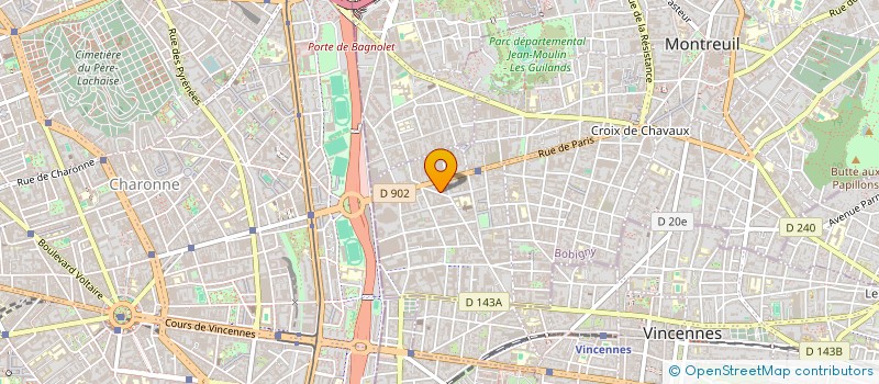 localisation de l'entreprise MADAME ELISABETH MEDVECZKY à MONTREUIL