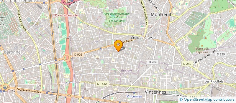 localisation de l'entreprise MADAME ELISABETH MEHDI à MONTREUIL