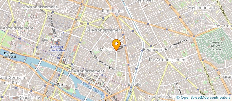 localisation de l'entreprise MADAME ELISABETH MEYER  PARIS