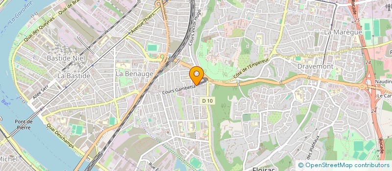 localisation de l'entreprise MADAME ELISABETH MIELLE  CENON