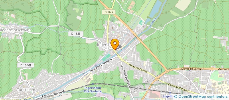 localisation de l'entreprise MADAME ELISABETH MIGNON à INGERSHEIM