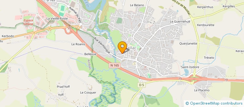 localisation de l'entreprise MADAME ELISABETH MILLET à MUZILLAC