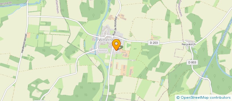 localisation de l'entreprise MADAME ELISABETH MIRB  WITTERNHEIM