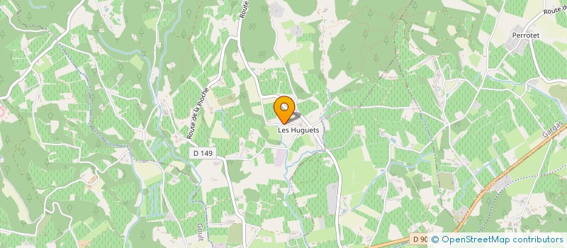 localisation de l'entreprise MADAME ELISABETH MISTY  ROUSSILLON