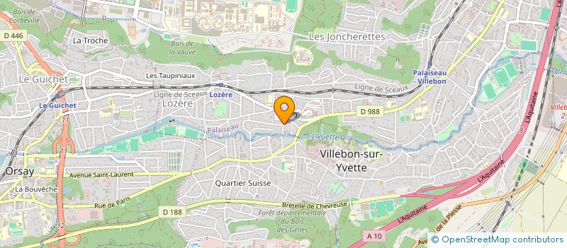 localisation de l'entreprise MADAME ELISABETH MOINGEON à PALAISEAU