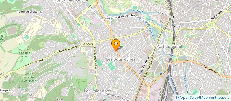 localisation de l'entreprise MADAME ELISABETH MOLLET à DIJON
