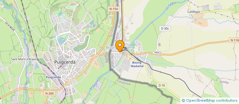 localisation de l'entreprise MADAME ELISABETH MONER  UR