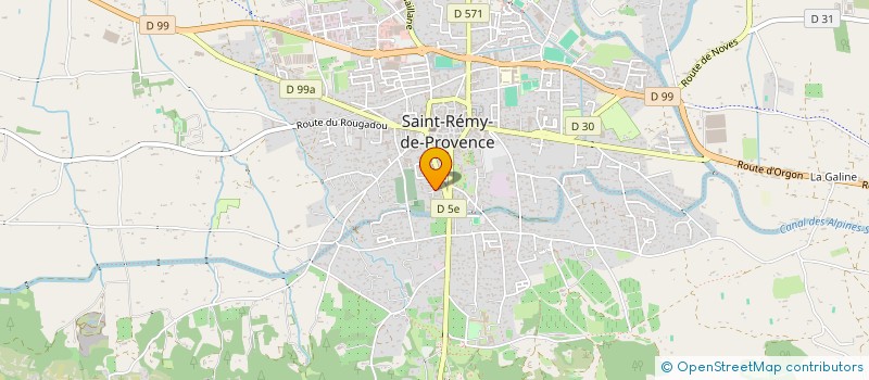 localisation de l'entreprise MADAME ELISABETH MORIN  SAINT-REMY-DE-PROVENCE