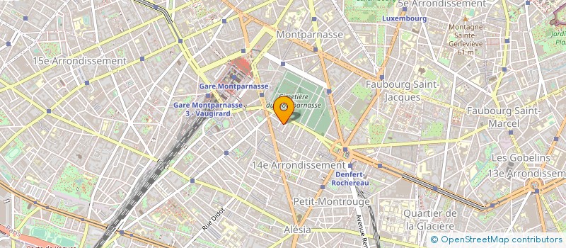 localisation de l'entreprise MADAME ELISABETH MORO  PARIS