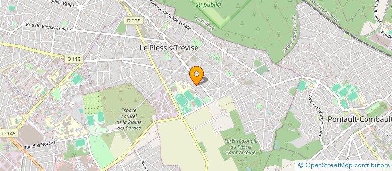 localisation de l'entreprise MADAME ELISABETH MOTIN  LE PLESSIS-TREVISE