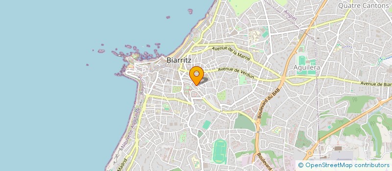 localisation de l'entreprise MADAME ELISABETH MOUHICA à BIARRITZ