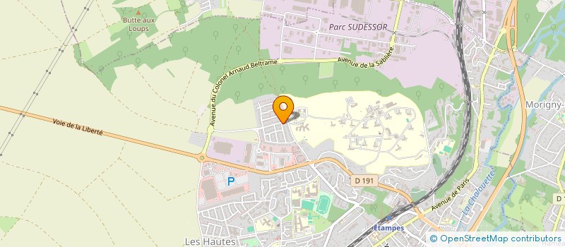 localisation de l'entreprise MADAME ELISABETH NAUDIN  ETAMPES