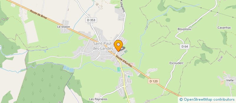localisation de l'entreprise MADAME ELISABETH NDOUR à SAINT-PAUL-DES-LANDES