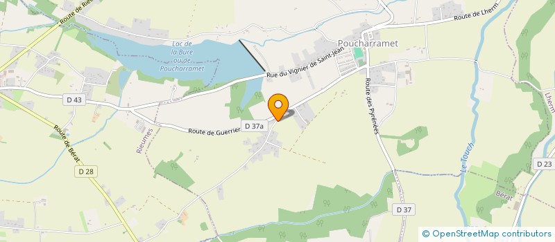 localisation de l'entreprise MADAME ELISABETH NGUYEN  POUCHARRAMET