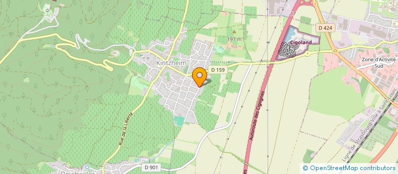 localisation de l'entreprise MADAME ELISABETH NOSS  MUTTERSHOLTZ