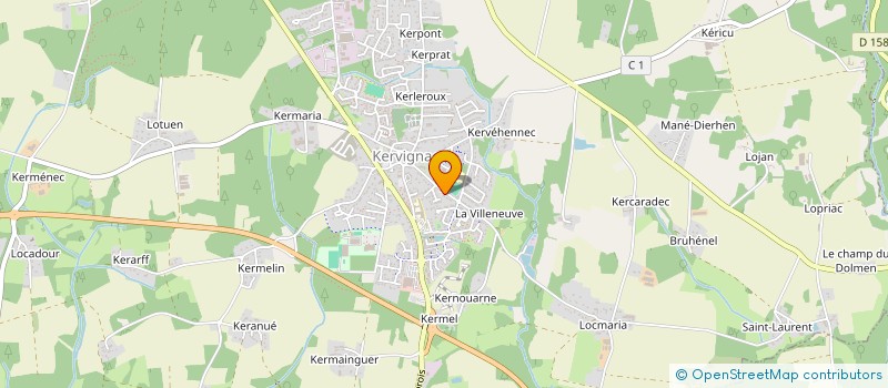 localisation de l'entreprise MADAME ELISABETH OLIER à KERVIGNAC