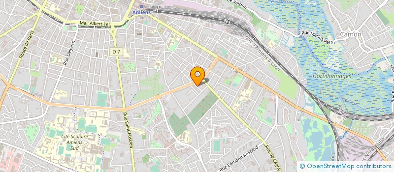 localisation de l'entreprise MADAME ELISABETH OLIVEIRA FERNANDES  AMIENS