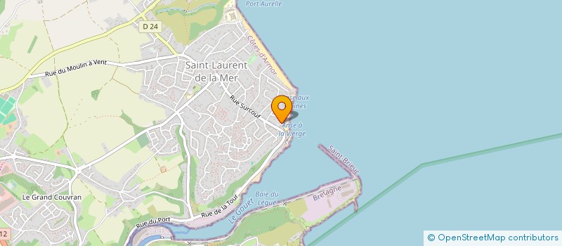 localisation de l'entreprise MADAME ELISABETH PAGEL  PLERIN