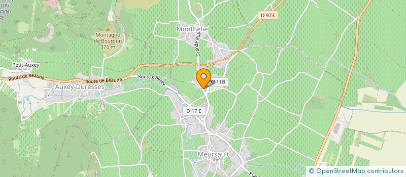 localisation de l'entreprise MADAME ELISABETH PAGES  MEURSAULT