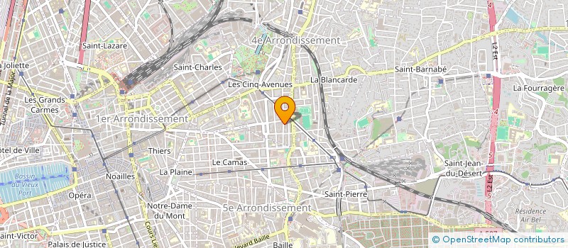 localisation de l'entreprise MADAME ELISABETH PAIS à MARSEILLE