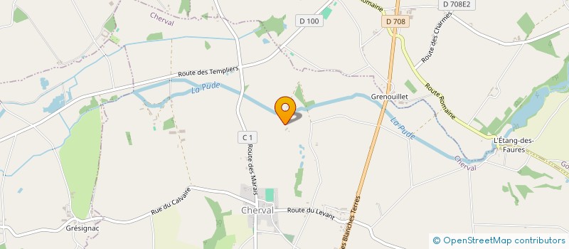 localisation de l'entreprise MADAME ELISABETH PANAZOL  LA CHAPELLE-GRESIGNAC