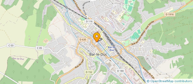 localisation de l'entreprise MADAME ELISABETH PEREIRA à BAR-LE-DUC
