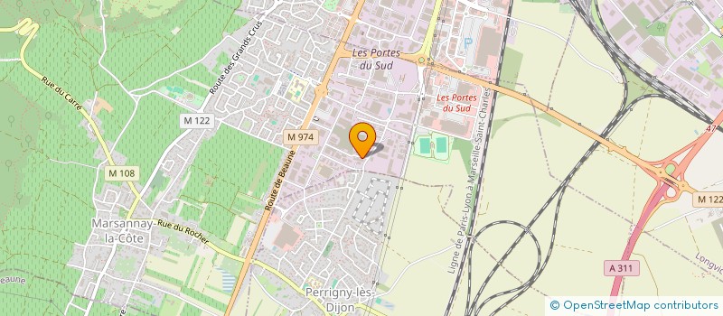 localisation de l'entreprise MADAME ELISABETH PERNOT à MARSANNAY-LA-COTE