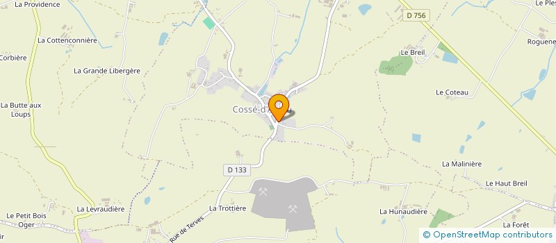 localisation de l'entreprise MADAME ELISABETH PEROCHEAU à CHEMILLE-EN-ANJOU