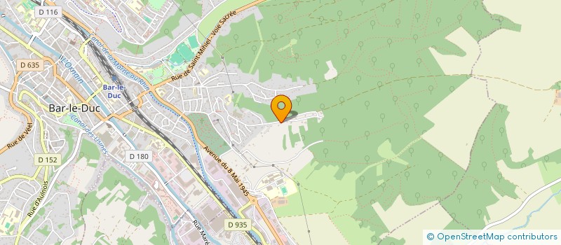 localisation de l'entreprise MADAME ELISABETH PERRIN à BAR-LE-DUC
