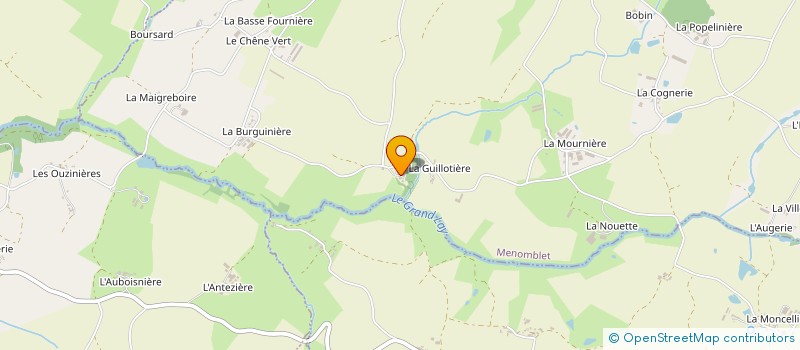 localisation de l'entreprise MADAME ELISABETH PESET  MENOMBLET