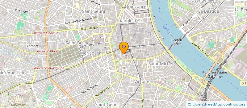 localisation de l'entreprise MADAME ELISABETH PEYTOUREAU  BORDEAUX