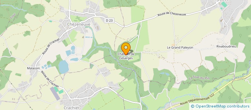 localisation de l'entreprise MADAME ELISABETH PINOTEAU  MAUBEC