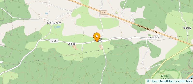 localisation de l'entreprise MADAME ELISABETH PINTO DE OLIVEIRA  SAINT-ANTONIN-NOBLE-VAL