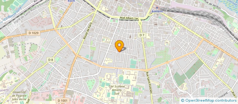 localisation de l'entreprise MADAME ELISABETH PIOT  AMIENS